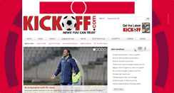 Desktop Screenshot of kickoff.com