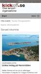 Mobile Screenshot of kickoff.se
